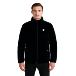 Męska kurtka pikowana welurowa M/L