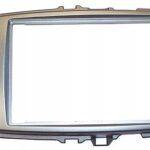 RAMKA RADIOWA 2DIN Toyota Yaris 2011  srebrna 9"