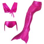 3-częściowy strój kąpielowy dla dziewczynki SYRENKA