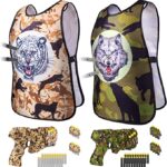 Zestaw militarny dla dzieci 2x pistolet + kamizelki