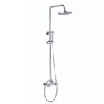 Bateria prysznicowa nowoczesna chrom