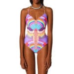 Jednoczęściowe bikini w stylu Boho