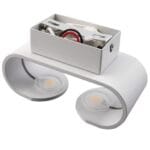 Kinkiet Ścienny Biały LED Ciepłe światło