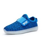 Świecące adidasy dziecięce niebieskie