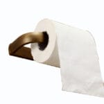 Uchwyt na papier toaletowy antyczny złoty