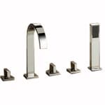 Bateria wannowa nowoczesna 3 uchwyty