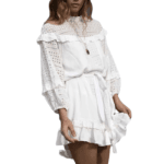 Sukienka z falbankami w stylu Boho