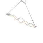 Lampa SUFITOWA wisząca biała