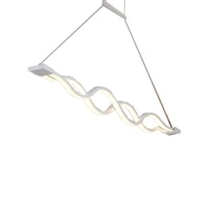 Lampa SUFITOWA wisząca biała