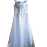 Damska suknia WIECZOROWA MAXI TIULOWA