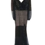 Wieczorowa suknia syrenka z cekinami