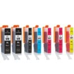 7x TUSZE ZAMIENNE DO Canon PGI-570 XL / CLI-571 XL