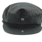 Czarny Kaszkiet Retro Printemps Noir 59cm