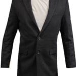 Męski płaszcz casual granatowy rozm.M