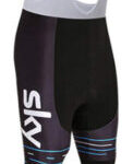Męskie spodnie legginsy rowerowe ocieplane z szelkami wkładka XL EU 54