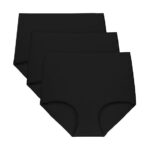 Bielizna damska damskie majtki z wysokim stanem 3pak