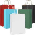 Papierowa torebka na prezent torebka papierowa z uchwytem 16SZT.