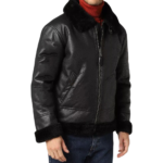 Ocieplana męska pilotka czarna rozm.S