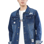 Męska jeansowa kurtka A-JIA TROUSERS RAWI