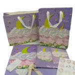 Zestaw tekturowych/papierowych toreb prezentowych