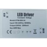 Transformator Sterownik LED 24V 60W 2,5A