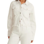 Jeansowa damska kurtka na co dzień rozm.XL