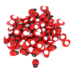 Biedronki dekoracyjne 3D drewniane 288 sztuk do dekoracji