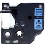 Taśma do DYMO D1 45016 12mm/7m Niebieska/czarny