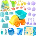 Zabawka do piasku, 28 elementów, zestaw zabawek z foremkami