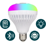 Żarówka LED Bluetooth E27 Głośnik