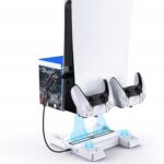 Stacją Chłodzącą i Ładowarką DualSense NexiGo Stojak PS5
