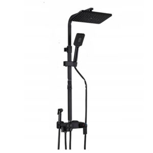 Zestaw prysznicowy natynkowy z deszczownicą