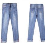 Damskie spodnie jeansowe