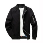 Męska czarna kurtka bomberka rozmiar M