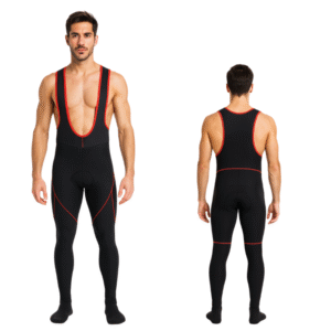 Spodnie rowerowe kolarskie męskie czarne L oddychające szybkoschnące