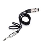 Kabel do mikrofonu JACK- 3-pin XLR żeński 3m