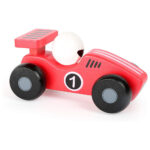 Samochód wyścigowy drewniany czerwony SMALL FOOT