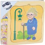 Puzzle Drewniane Babcia Small Foot 11028