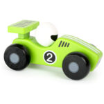 Samochód wyścigowy drewniany zielony SMALL FOOT