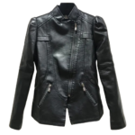 Ramoneska damska czarna slim