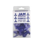 Klipsy do papieru PAPER JAM Fioletowe 15szt.