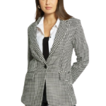 Damska marynarka w pepitkę