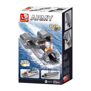 Sluban Army M38-b0537F Łódź wojskowa 3w1