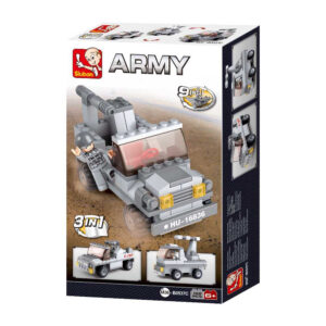 Sluban Army M38-b0537C Pojazd wojskowy 3w1