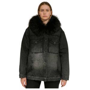 Damska kurtka jeansowa 2w1 rozmiar M/L