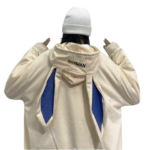 Młodzieżowa bluza damska luźna z kapturem