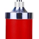 Mikrofon studyjny XLR Czerwony