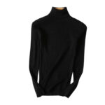 Sweter golf damski czarny rozmiar XS/S