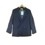 Damska marynarka czarna w stylu casual