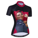 Damska koszulka rowerowa z krótkim rękawem L